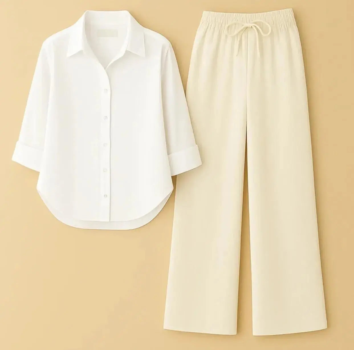 BUTTON DOWN SHIRT WITH FLAPPER TROUSER