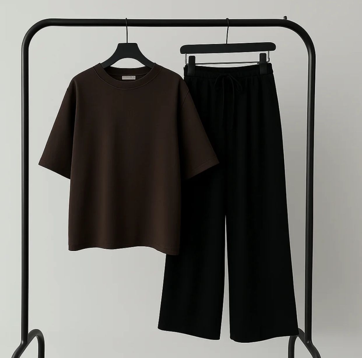 Oversized Tee and Flapper Trouser
