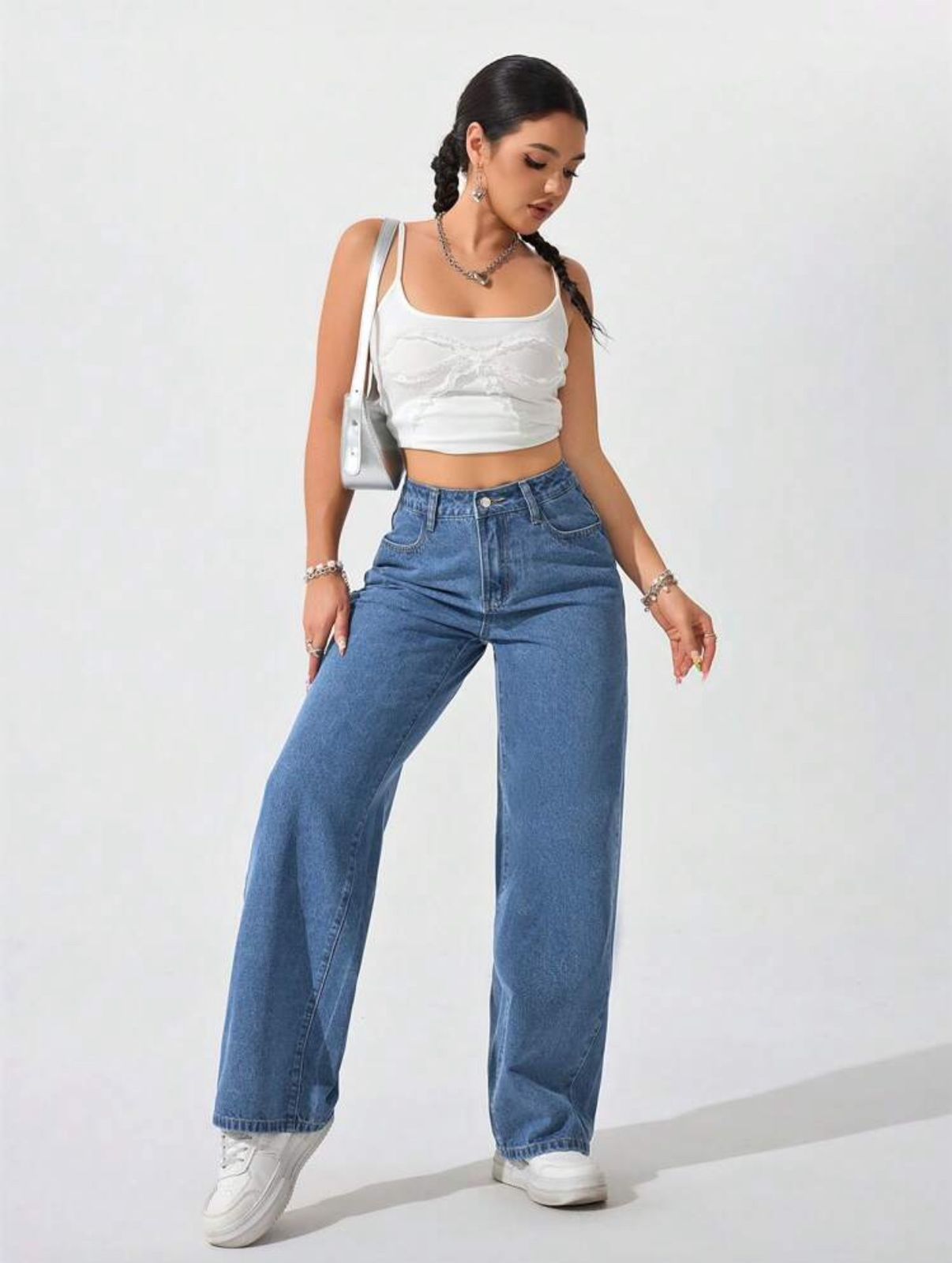 WIDE LEG JEANS
