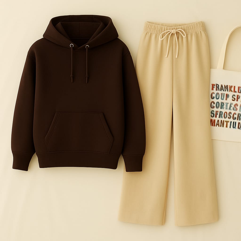 Hoodie with Flapper Trouser