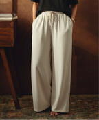 White Flapper Trouser