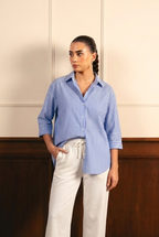 Blue Lining Button Down Shirt