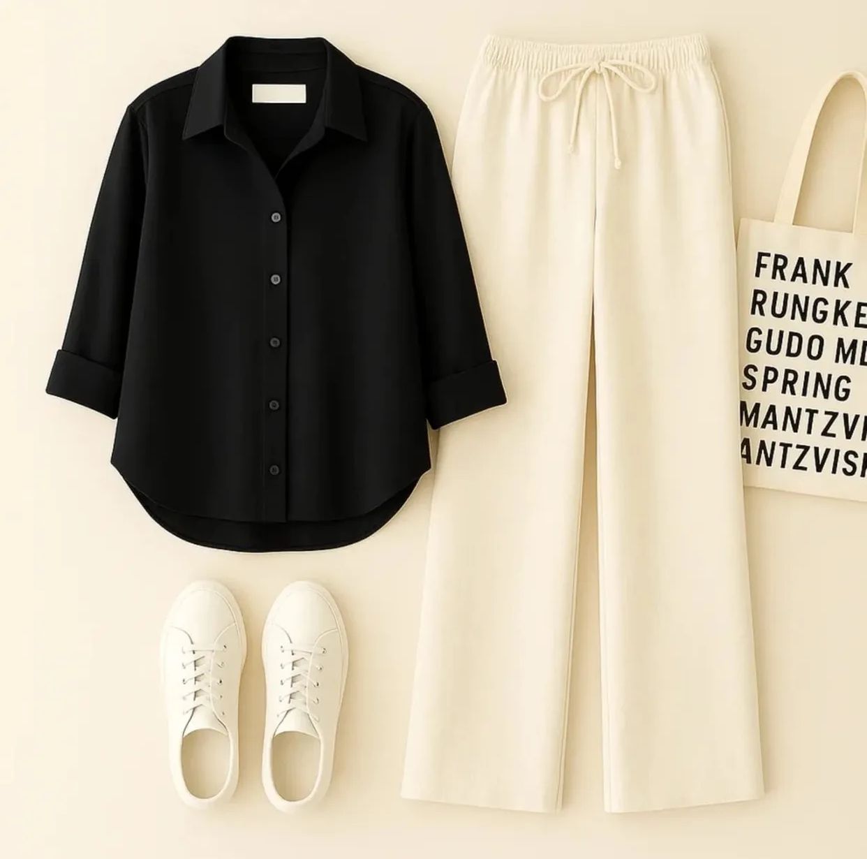 BUTTON DOWN SHIRT WITH FLAPPER TROUSER