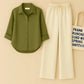 BUTTON DOWN SHIRT WITH FLAPPER TROUSER