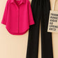 BUTTON DOWN SHIRT WITH FLAPPER TROUSER