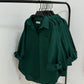 BOTTLE GREEN BUTTON DOWN SHIRT
