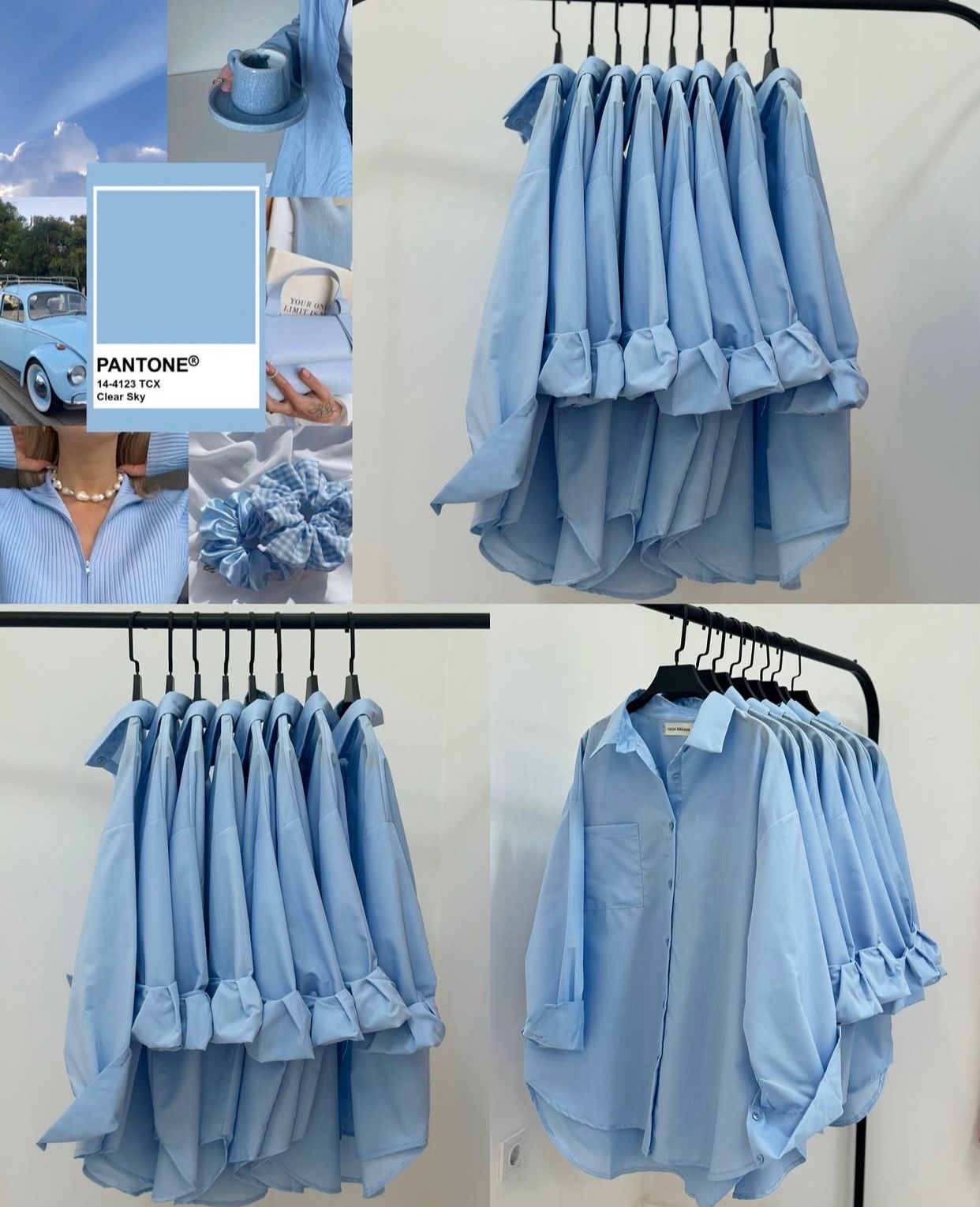 SKYBLUE BUTTON DOWN SHIRT