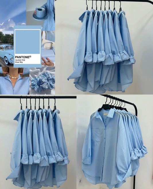 SKYBLUE BUTTON DOWN SHIRT