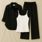 BUTTON DOWN SHIRT WITH FLAPPER TROUSER