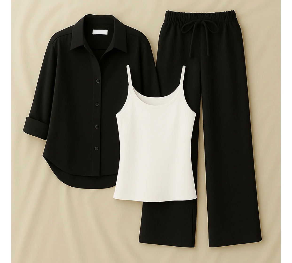 BUTTON DOWN SHIRT WITH FLAPPER TROUSER