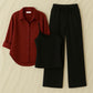 BUTTON DOWN SHIRT WITH FLAPPER TROUSER