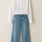 BUTTON DOWN SHIRT AND JEANS