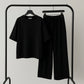 Oversized Tee and Flapper Trouser
