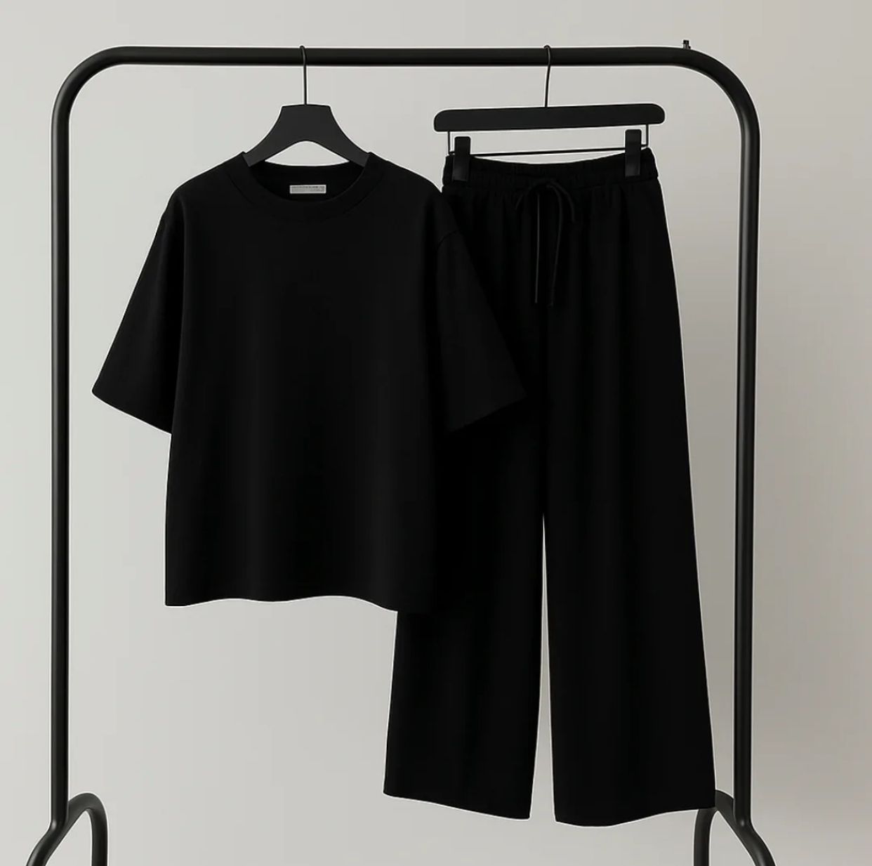 Oversized Tee and Flapper Trouser