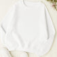 Casual Crewneck Sweatshirt