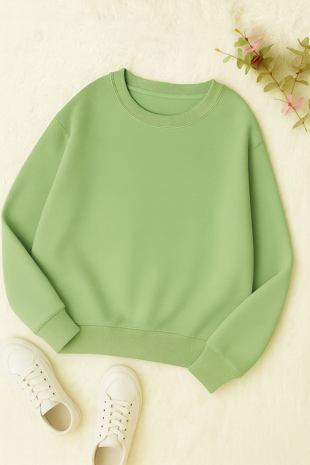 Casual Crewneck Sweatshirt