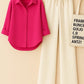 BUTTON DOWN SHIRT WITH FLAPPER TROUSER