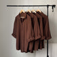 Brown Button Down Shirt