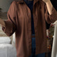 Brown Button Down Shirt