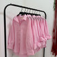 BABY PINK BUTTON DOWN SHIRT
