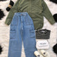 Button Down Shirt With Cargo Jeans