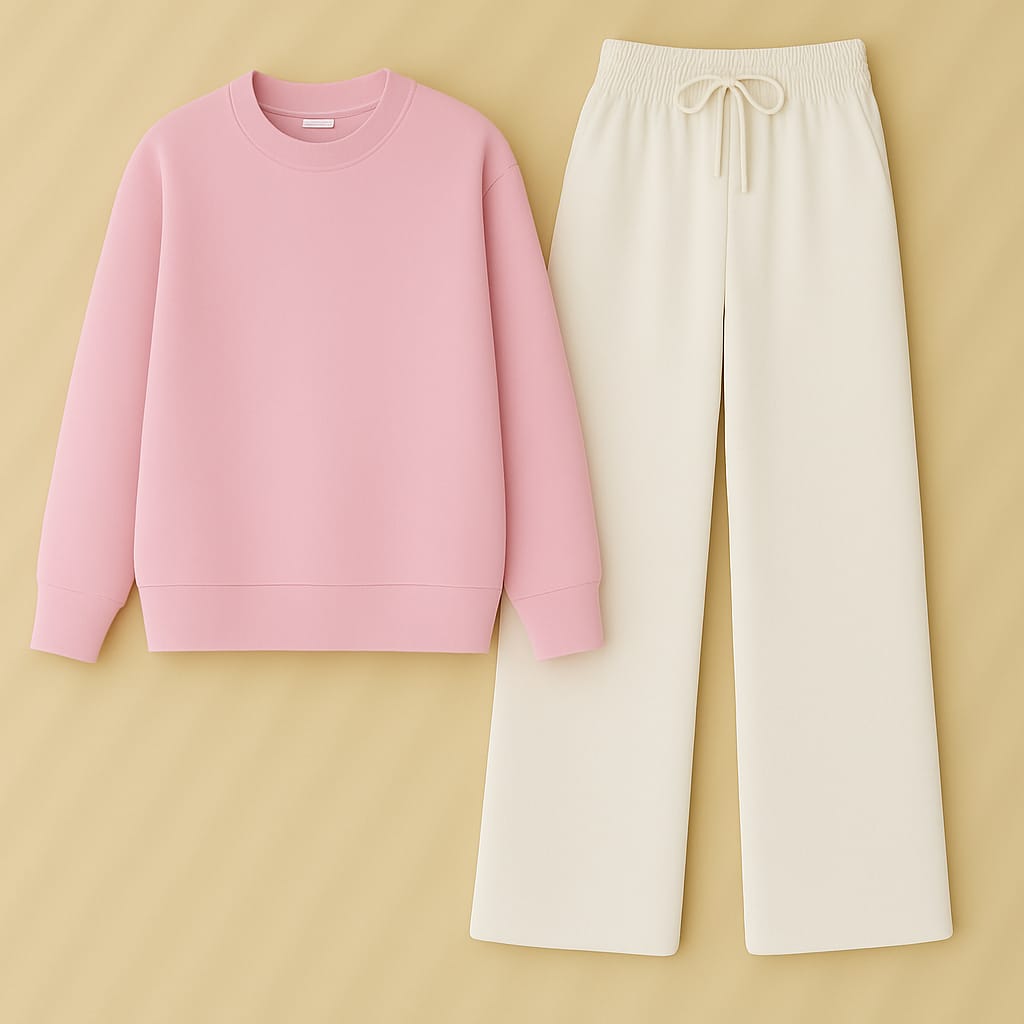 Sweatshirt With White Flapper